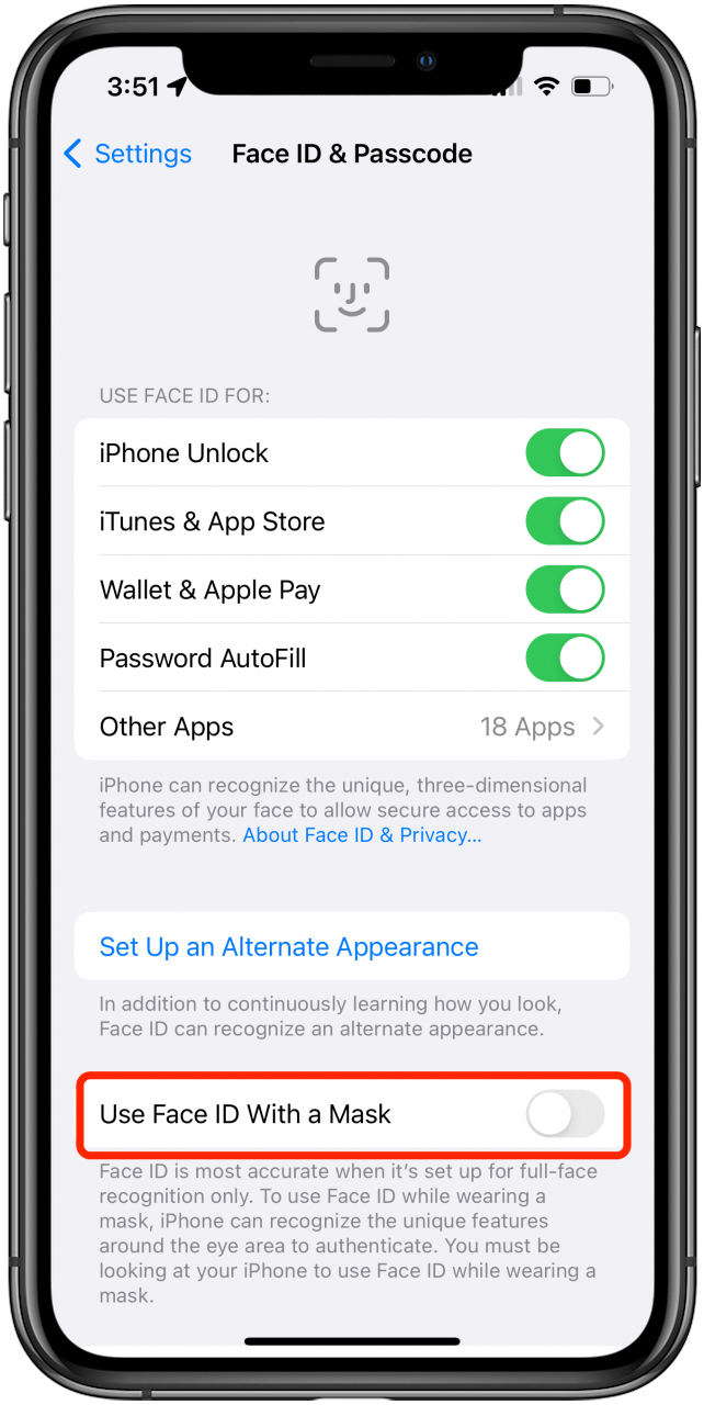 How to Use Face ID with Mask