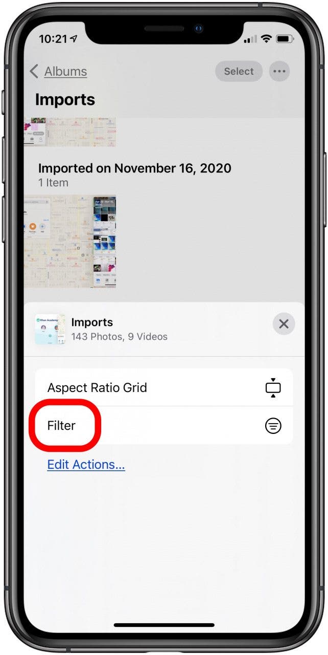 tap filter