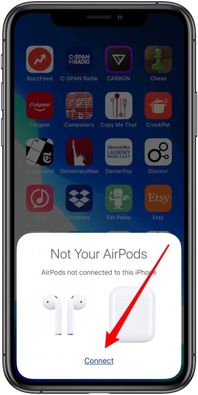 connect 2 airpods to one iphone