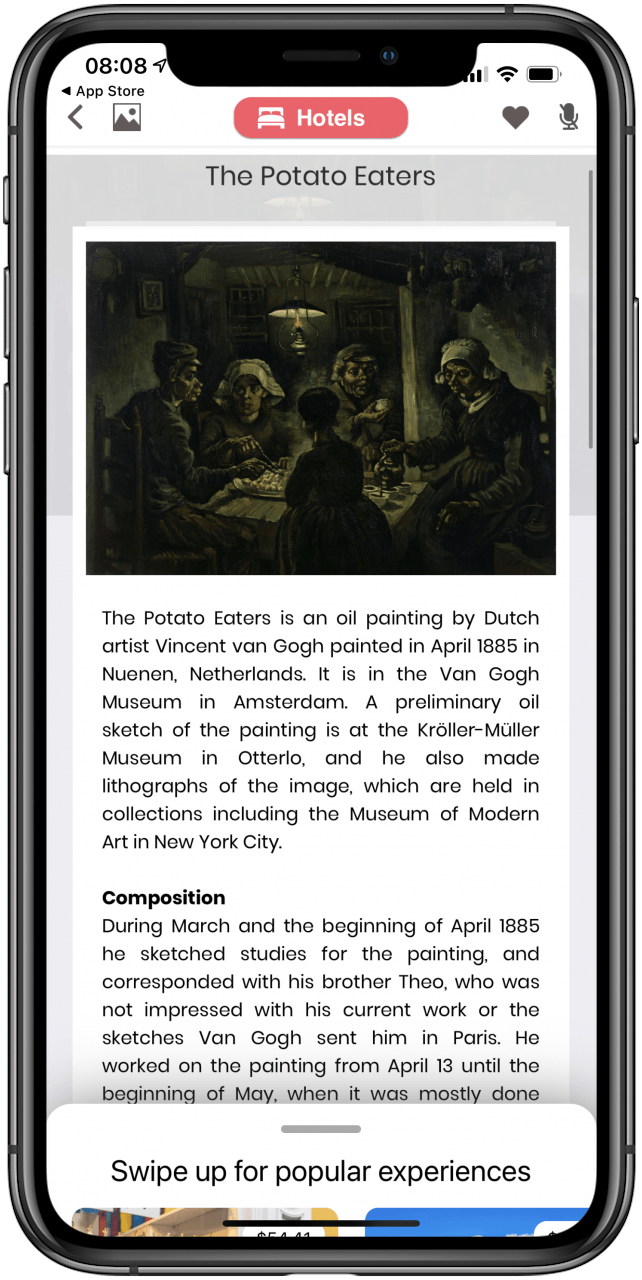 Van Gogh Museum Visitor Guide app