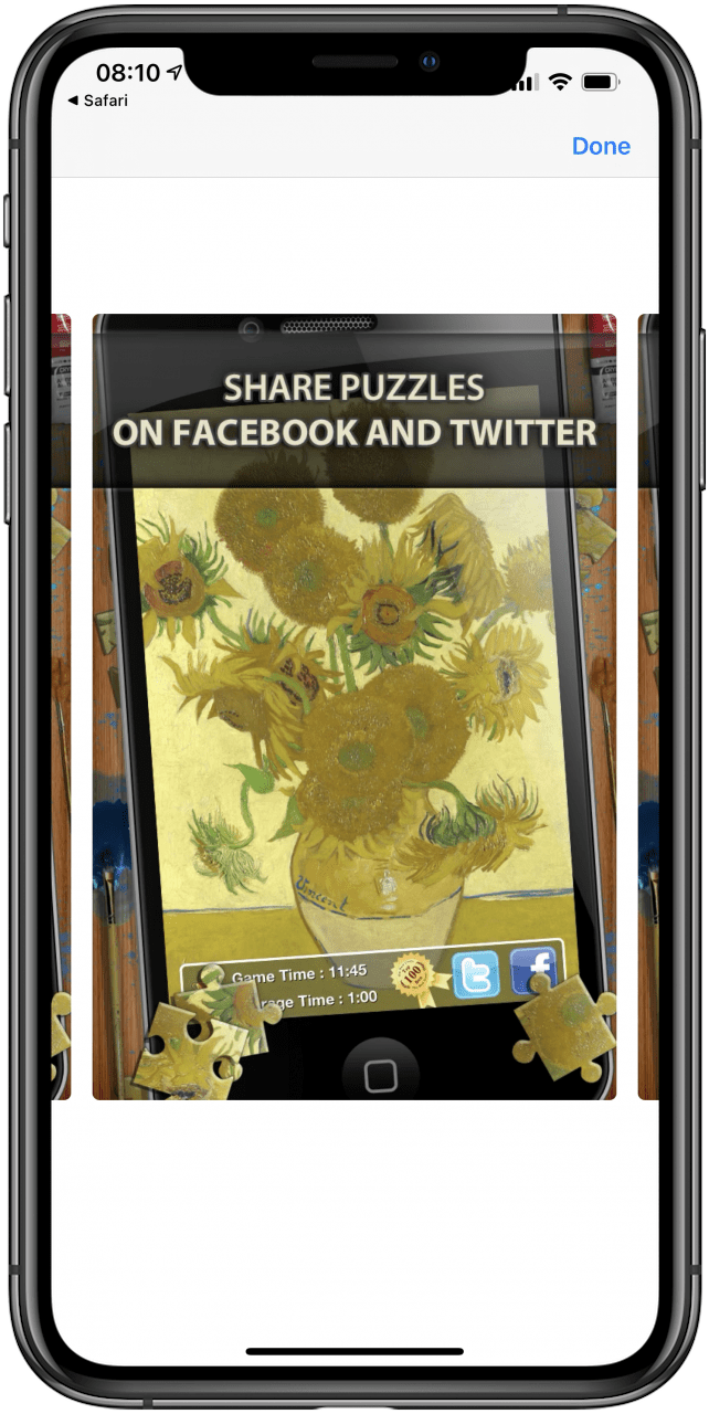 Vincent Van Gogh Jigsaw Puzzles app