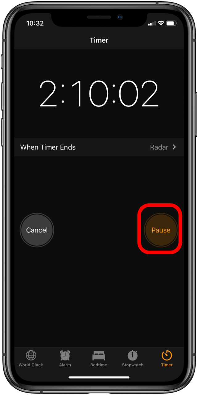 spotify timer iphone