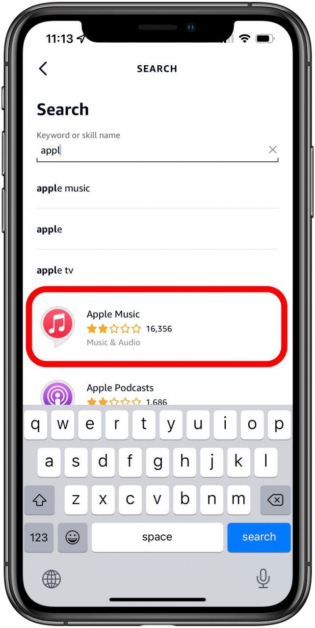 how to connect apple music to alexa