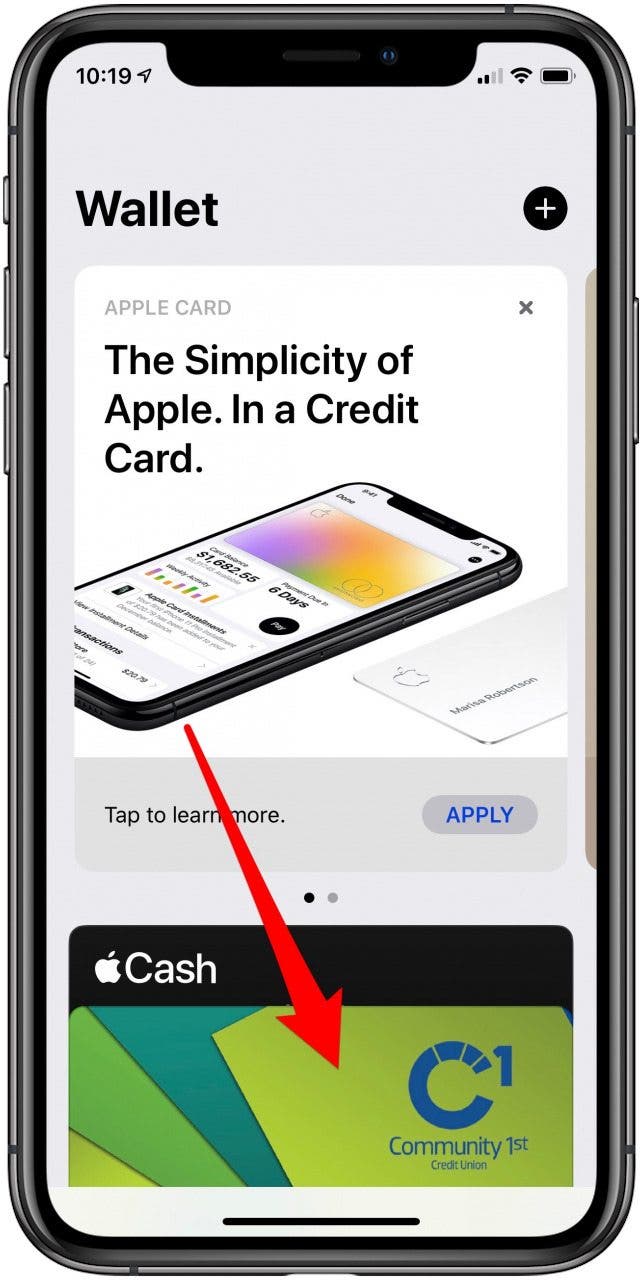 iphone credit card