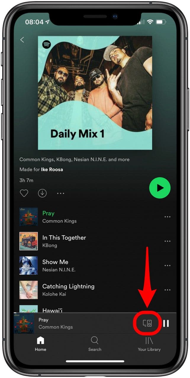 spotify homepod mini