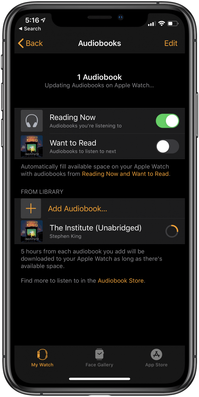 audio books apple