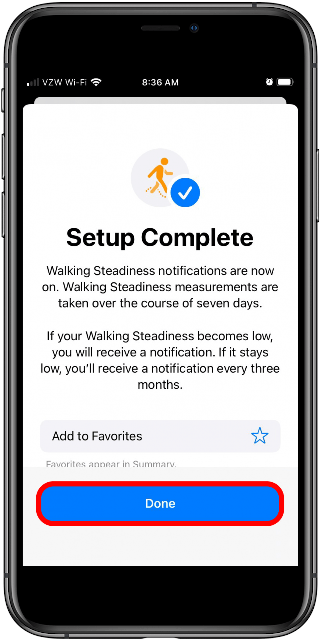 What is Walking Steadiness on iPhone?