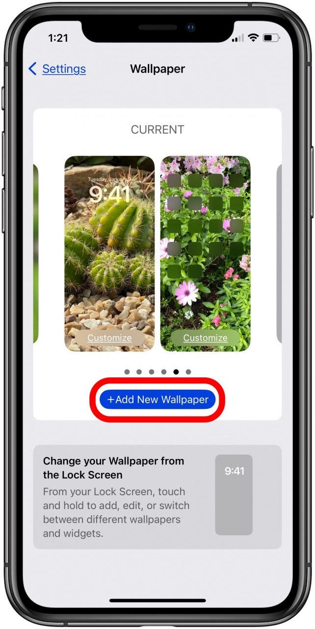 How to Change the Background Wallpaper Picture on iPhone & iPad