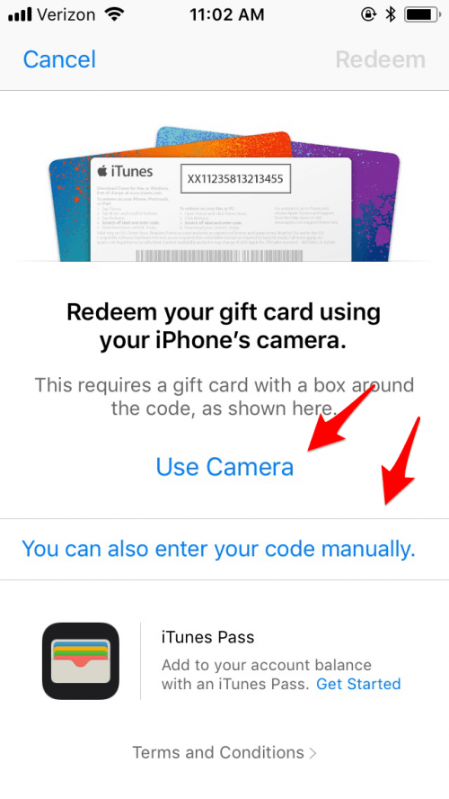 How To Redeem An Itunes Card To A Child Or Family Sharing Account - how to redeem itunes gift card on roblox