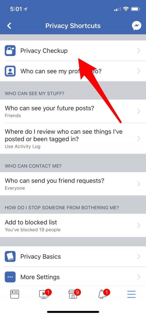How to Change Your Facebook Privacy Settings on iPhone