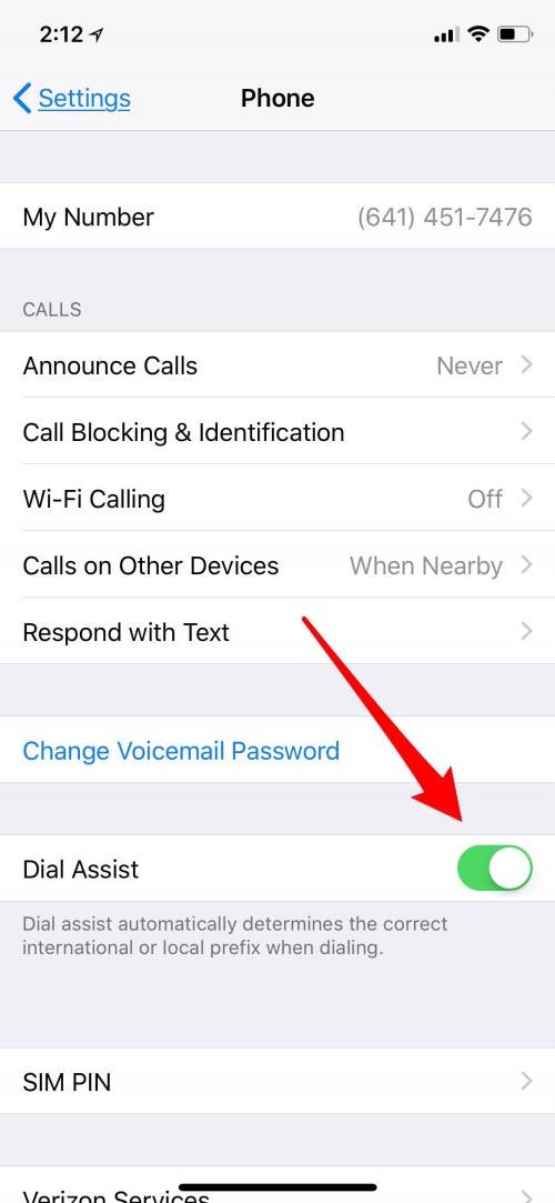 How to Turn Off Dial Assist on iPhone