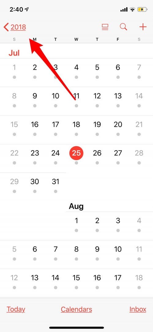ipad calendar app can add events