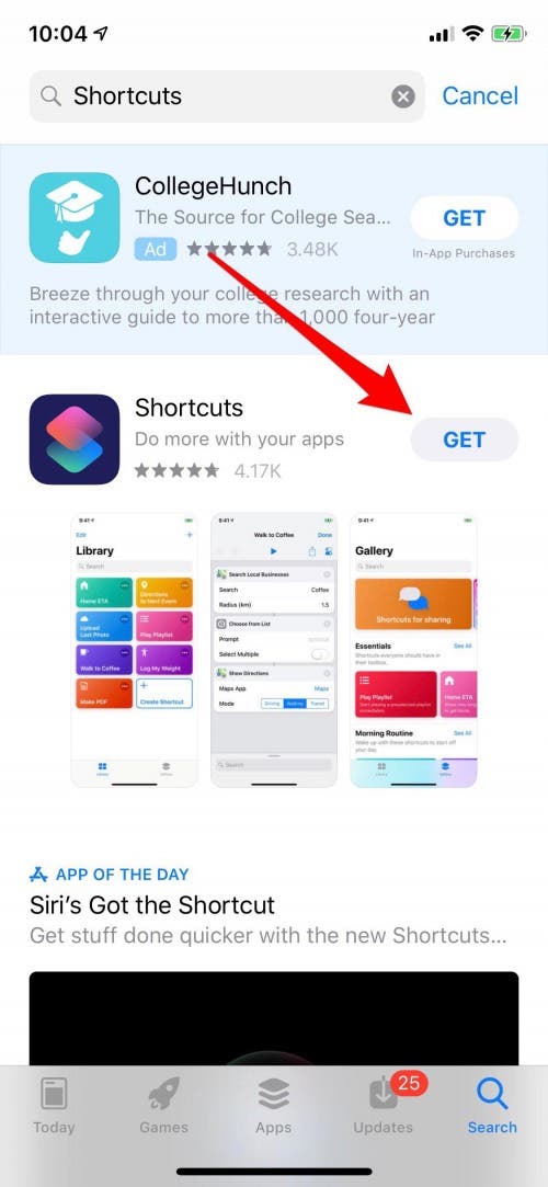 new ios shortcuts