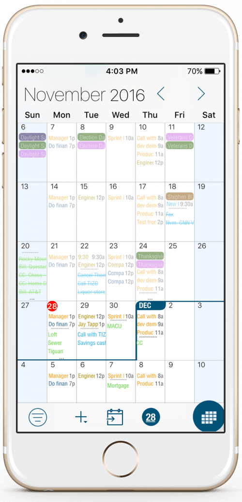 The Best Calendar App for iOS? Informant 5